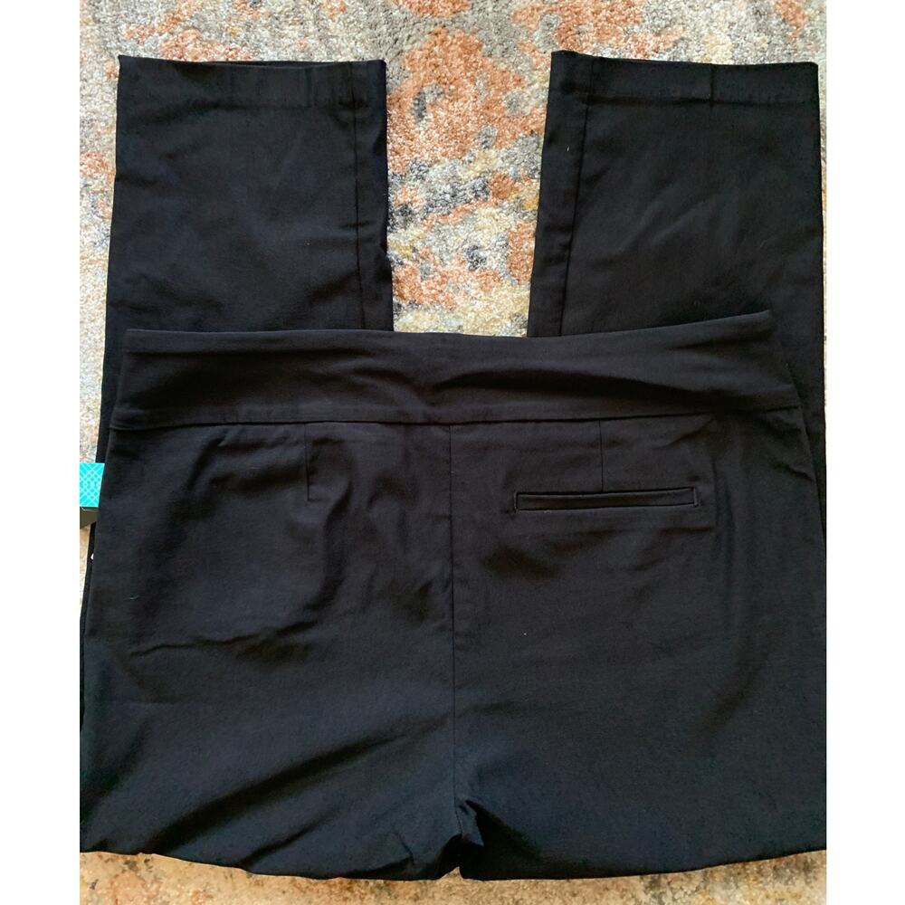 TRIBAL NWT Stitch Fix Black Trousers STRAIGHT LEG STRETCH FLATTEN IT SIZE 16 - Picture 3 of 7
